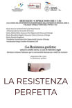 LA RESISTENZA PERFETTA